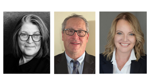 A graphic with photos of Judge Christa MacKinnon, Judge Cameron MacKeen, and Judge Jennifer MacLellan