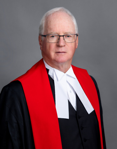 A portrait of the Honourable Glen McDougall, Justice of the Supreme Court of Nova Scotia