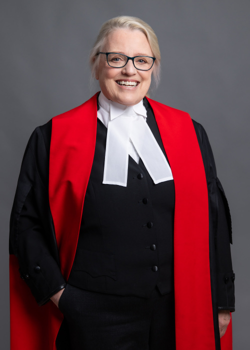 A portrait of the Honourable Moira Legere Sers, Justice of the Supreme Court of Nova Scotia (Family Division)