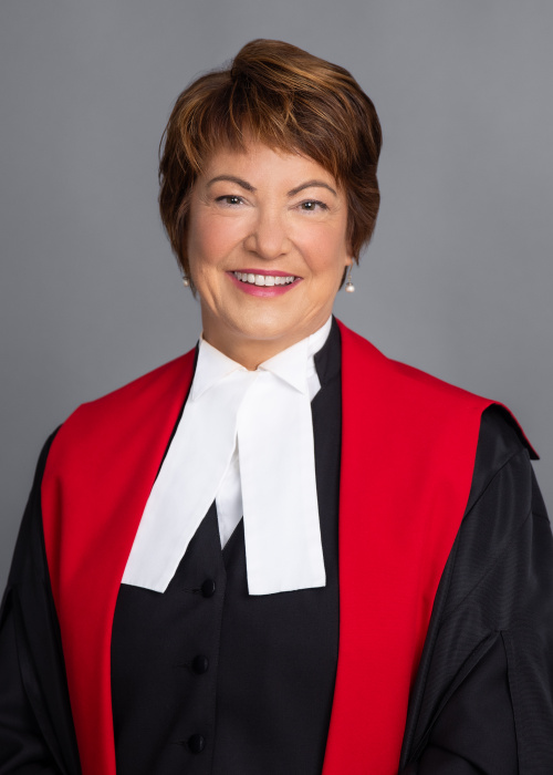 A portrait of the Honourable C. LouAnn Chiasson, a Justice of the Supreme Court of Nova Scotia